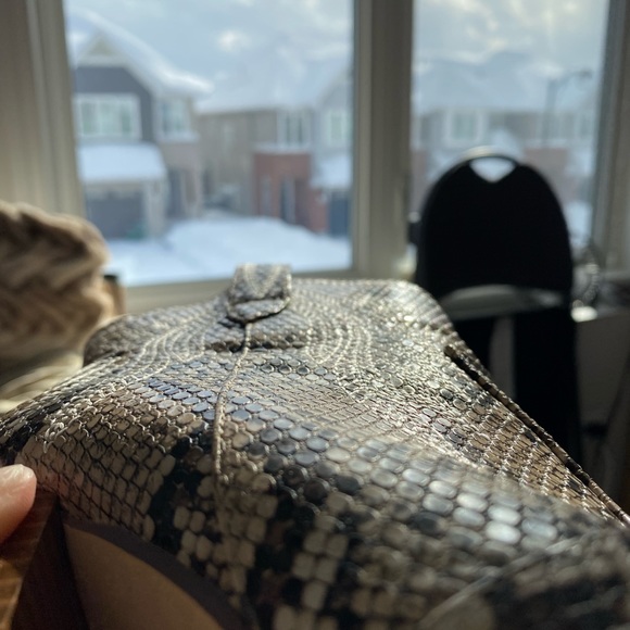 Snake Skin Cowboy Heels - Picture 6 of 7